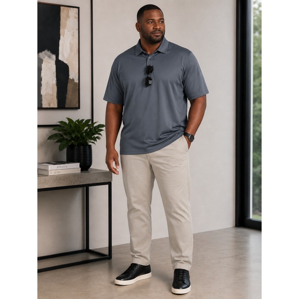 Men's Polo Shirt by Zity Tactical Gray Size L New With Tags